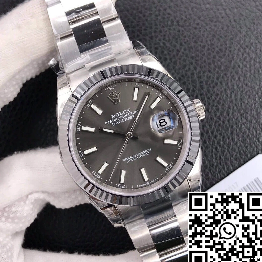 Dial Rolex Datejust VS Factory M126334-0013 Grey 0821